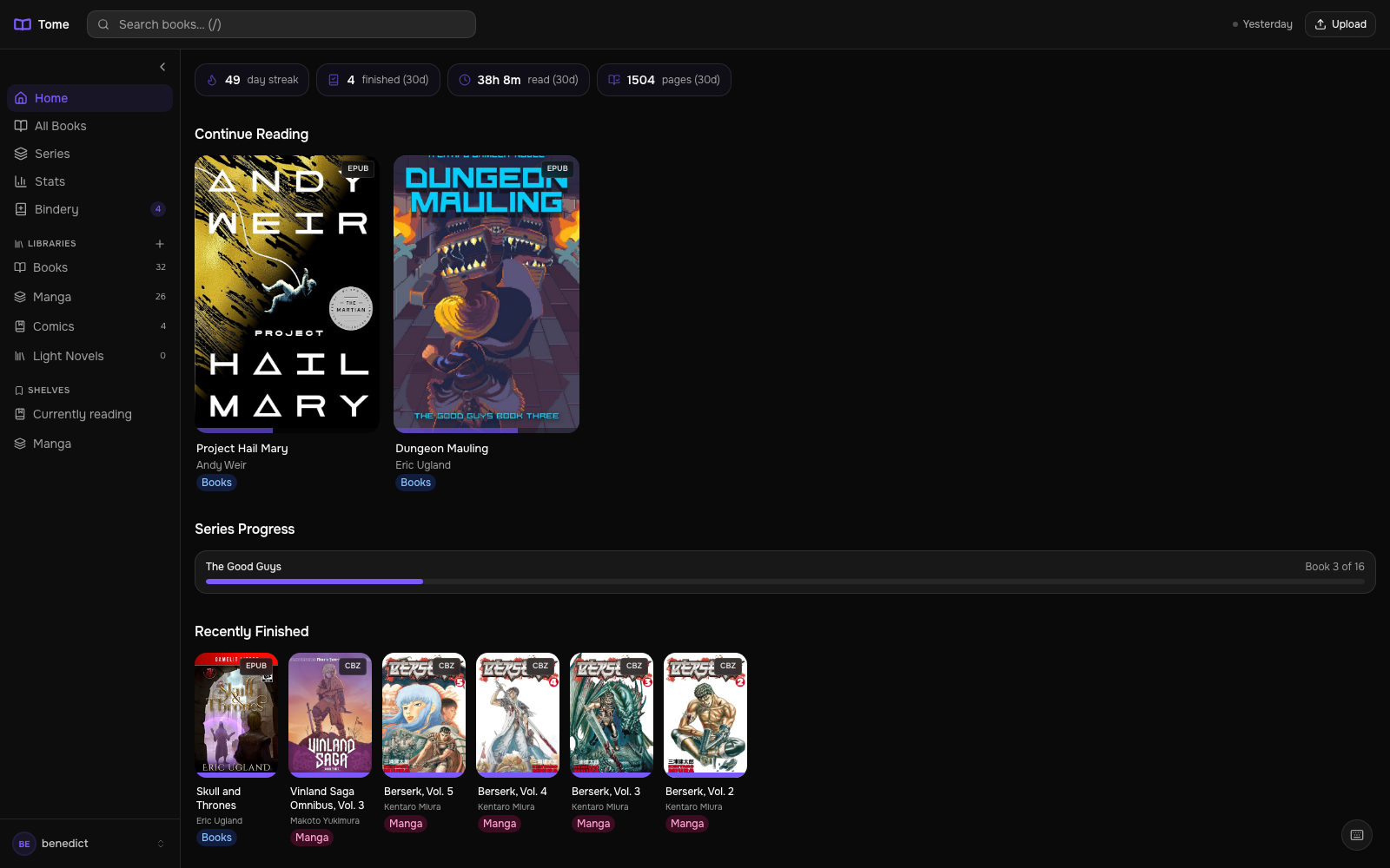 Dark theme preview